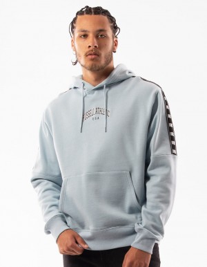 Sweat a Capuche Russell Athletic Batten Homme Bleu | NXOU-51720