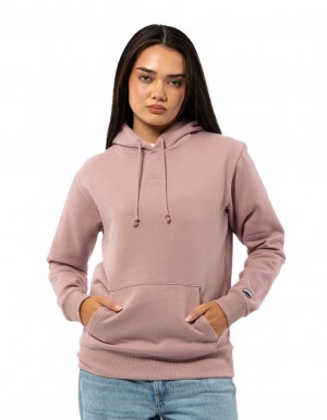 Sweat a Capuche Russell Athletic Originals Embriodered Femme Rose | LJVS-57364