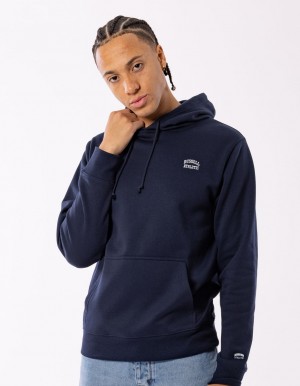 Sweat a Capuche Russell Athletic Originals Small Arch Homme Bleu Marine | XTRV-04638