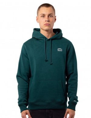 Sweat a Capuche Russell Athletic Originals Small Arch Homme Vert | GNVL-92351