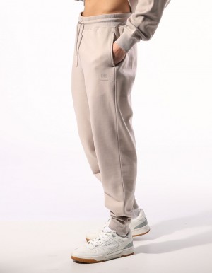 Track pants Russell Athletic Brooklyn Cuffed Homme Beige | TDFK-50426