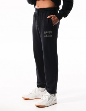 Track pants Russell Athletic Distressed Baseball Homme Grise | QCES-67823