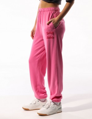 Track pants Russell Athletic Maplewood Baggy Femme Rose | GIWK-27918