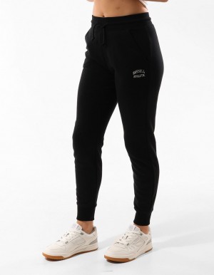 Track pants Russell Athletic Originals Femme Noir | LRXM-09673