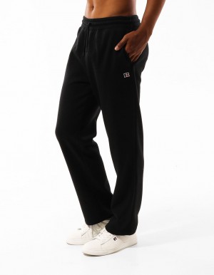 Track pants Russell Athletic Originals Straight Leg Homme Noir | EWKG-50429