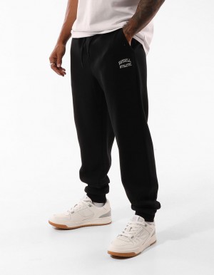 Track pants Russell Athletic Originals Small Arch Cuff Homme Noir | AXLV-74502