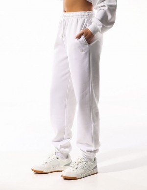 Track pants Russell Athletic R Logo Femme Blanche | GZPH-21495