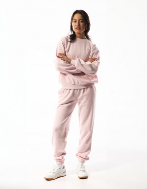 Track pants Russell Athletic R Logo Femme Rose Rose | WSVK-37021