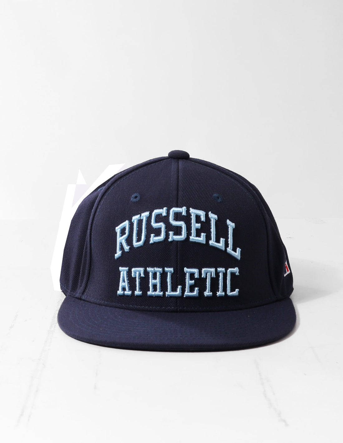 Casquettes Russell Athletic Arch Logo Snap Back 3D Embroidered Accessories Bleu Marine | JADQ-36175