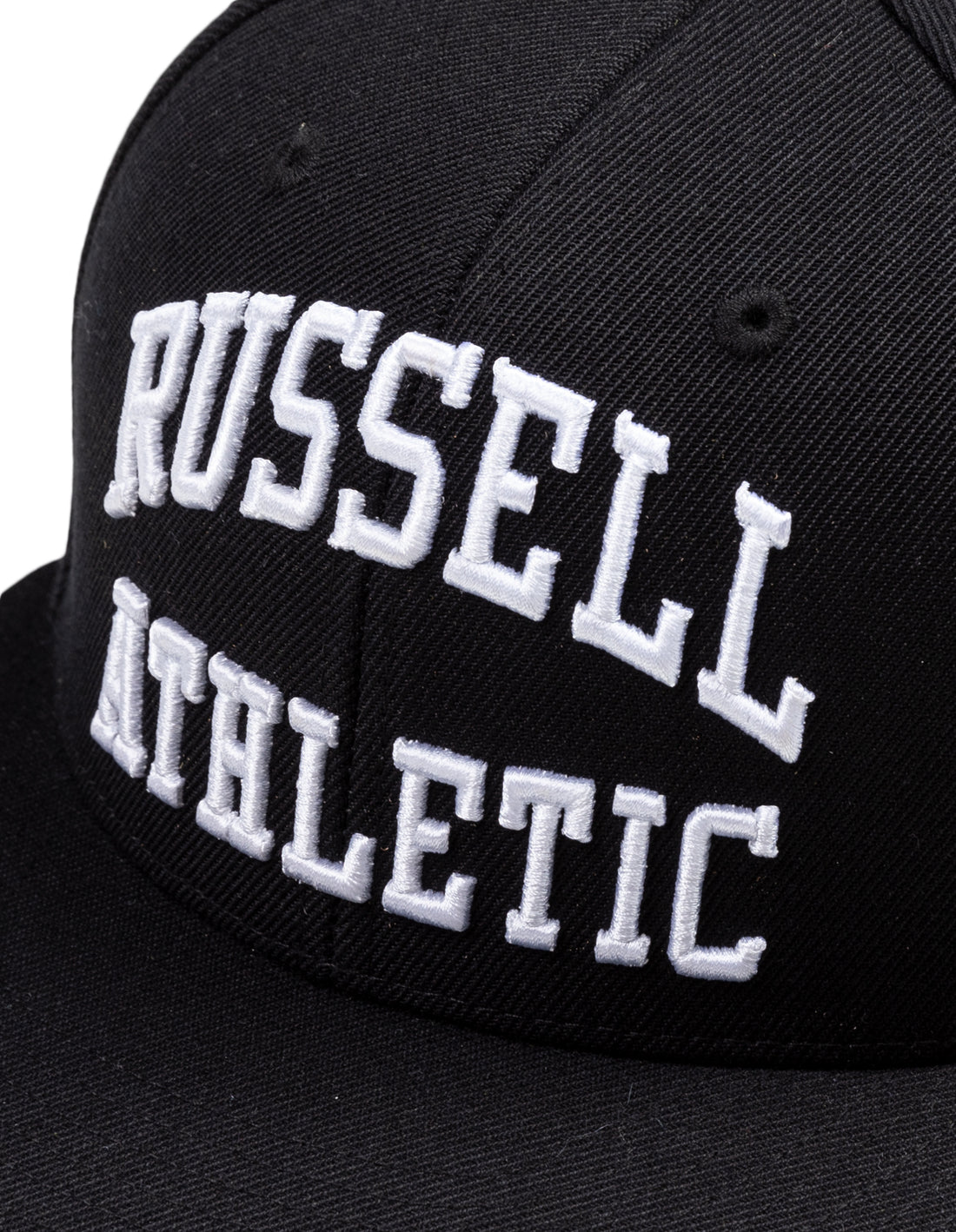 Casquettes Russell Athletic Arch Logo Snap Back 3D Embroidered Accessories Noir | LOQE-75092