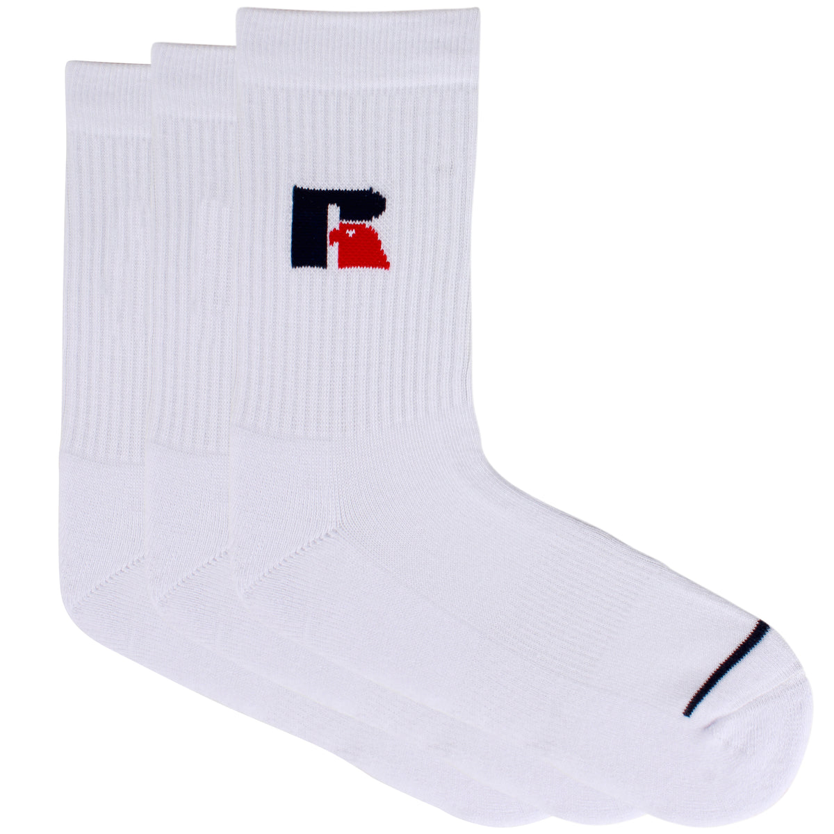 Chaussette Russell Athletic Classic3 Pack Accessories Blanche | OFCP-91746