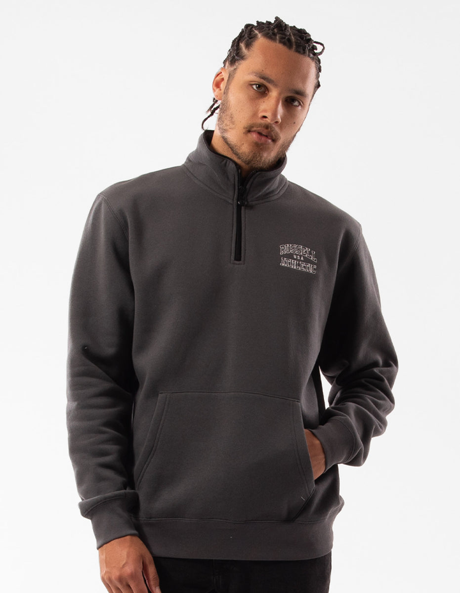 Huat Russell Athletic Arch 1/4 Zip Homme Grise Foncé | CWVP-07491