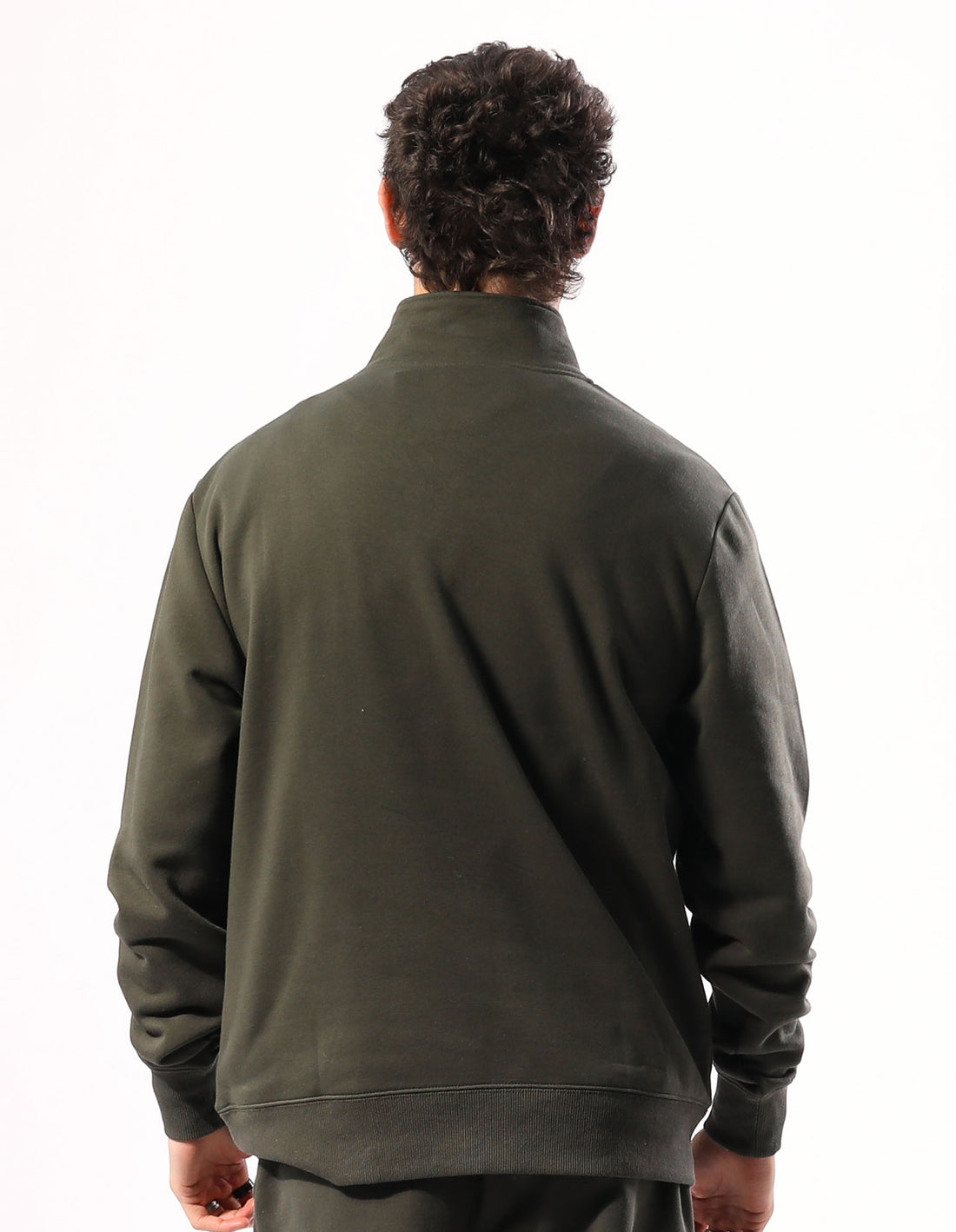 Huat Russell Athletic Brooklyn Quarter Zip Homme Vert Olive | XDWB-32095