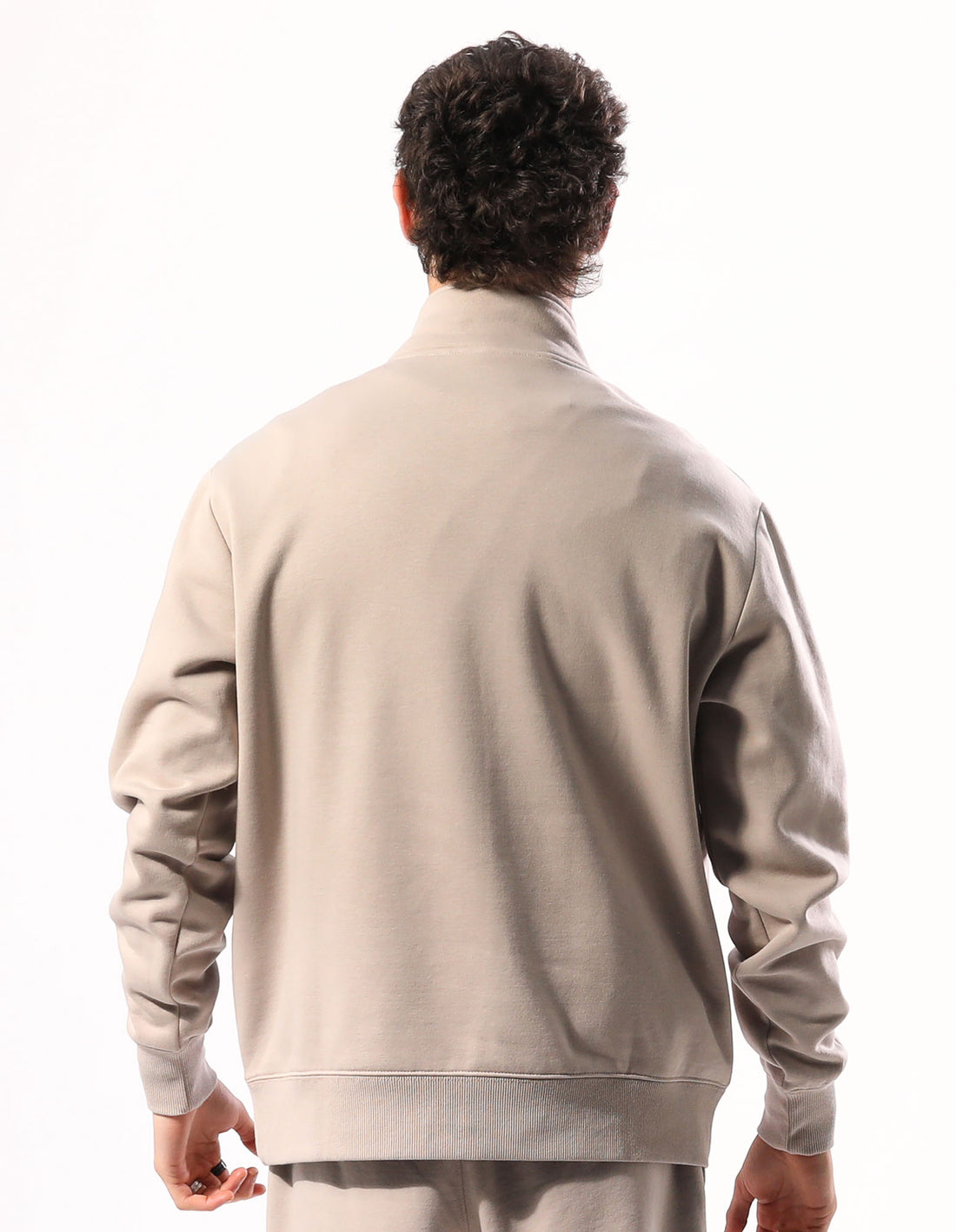 Huat Russell Athletic Brooklyn Quarter Zip Homme Beige | GNKJ-59342