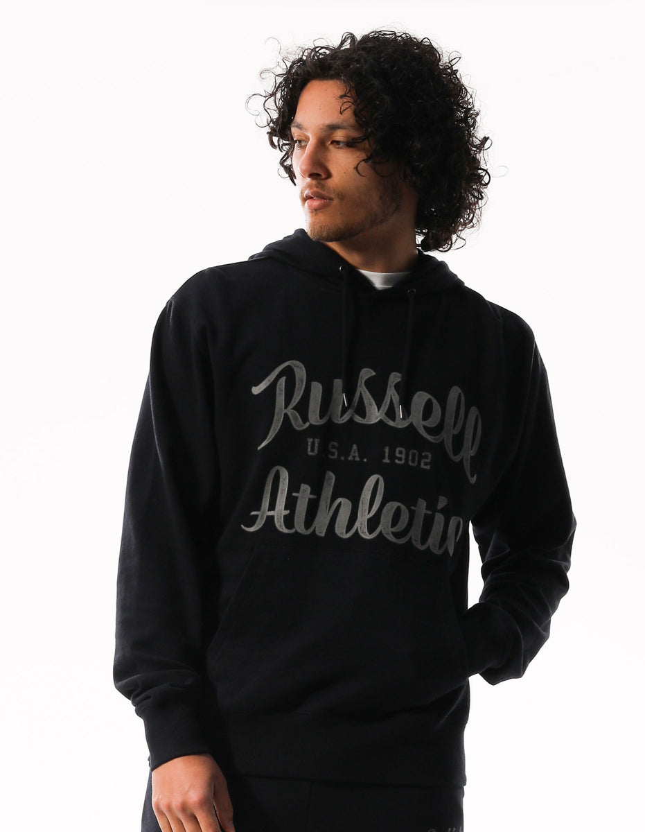 Sweat a Capuche Russell Athletic Baseball Arch Homme Grise | KECO-89510