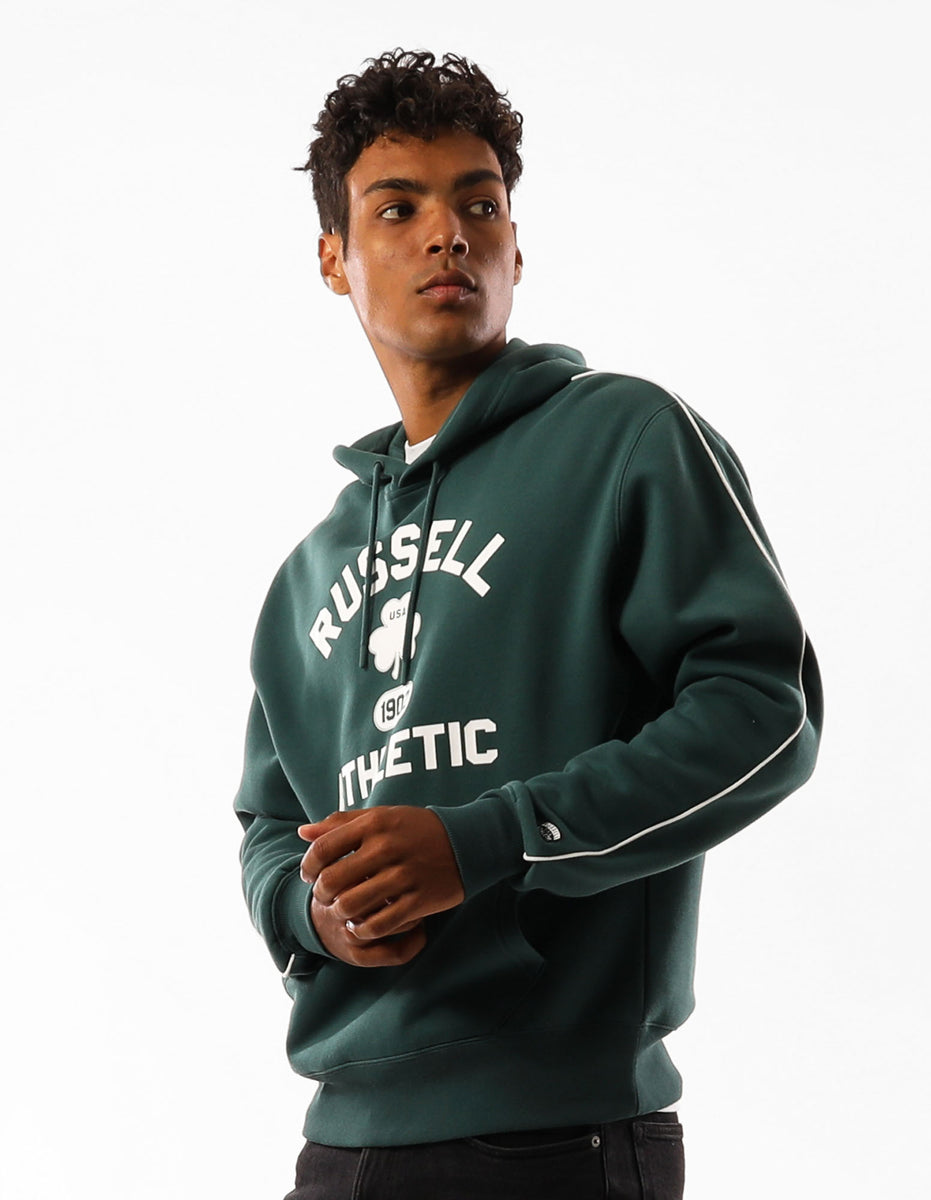 Sweat a Capuche Russell Athletic Lexington Homme Vert | ZWCT-13024