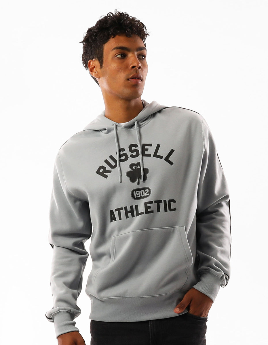 Sweat a Capuche Russell Athletic Lexington Homme Grise | SNEL-73052