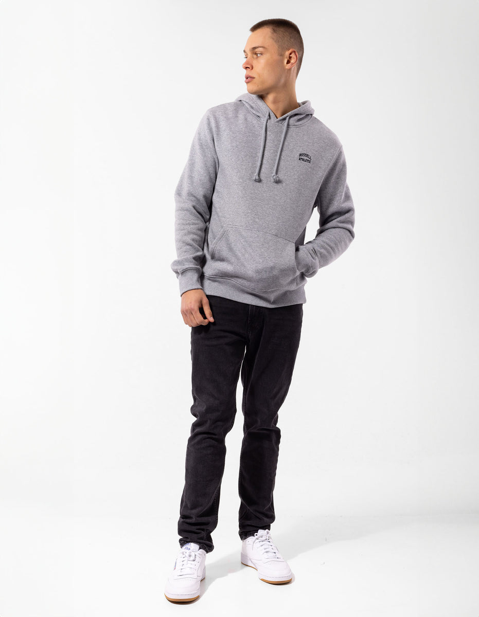 Sweat a Capuche Russell Athletic Originals Small Arch Homme Grise | MBXP-28653