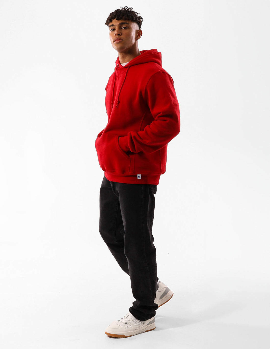 Sweat a Capuche Russell Athletic Unisex Dri Homme Rouge | ZXPS-96217