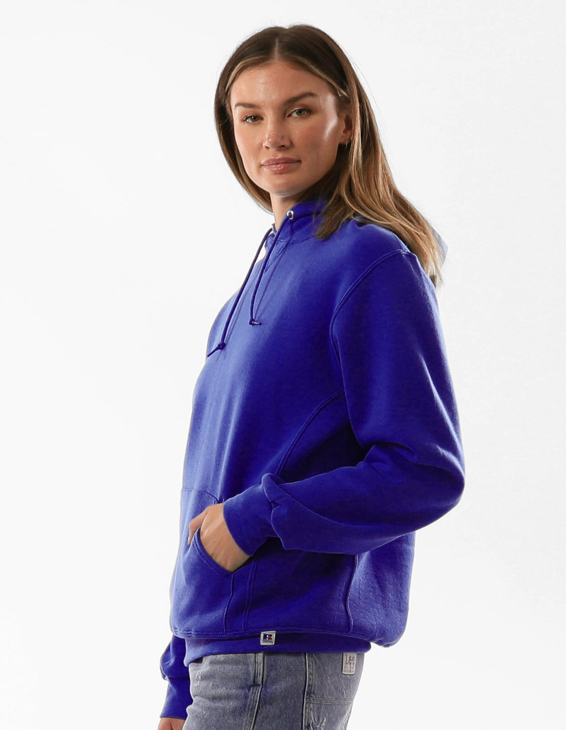 Sweat a Capuche Russell Athletic Unisex Dri Homme Bleu Royal | NPRQ-86325