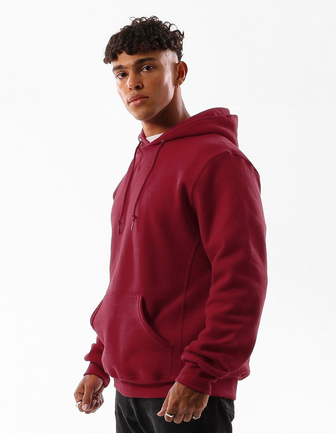 Sweat a Capuche Russell Athletic Unisex Dri Homme Bordeaux | GCFV-03674