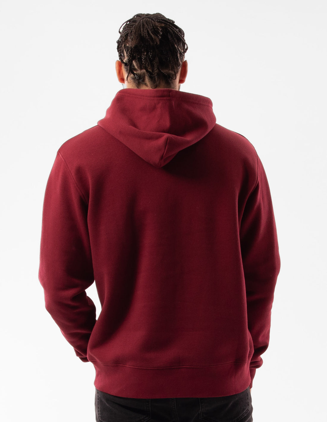 Sweat a Capuche Russell Athletic Vortex Homme Bordeaux | PHKJ-04691