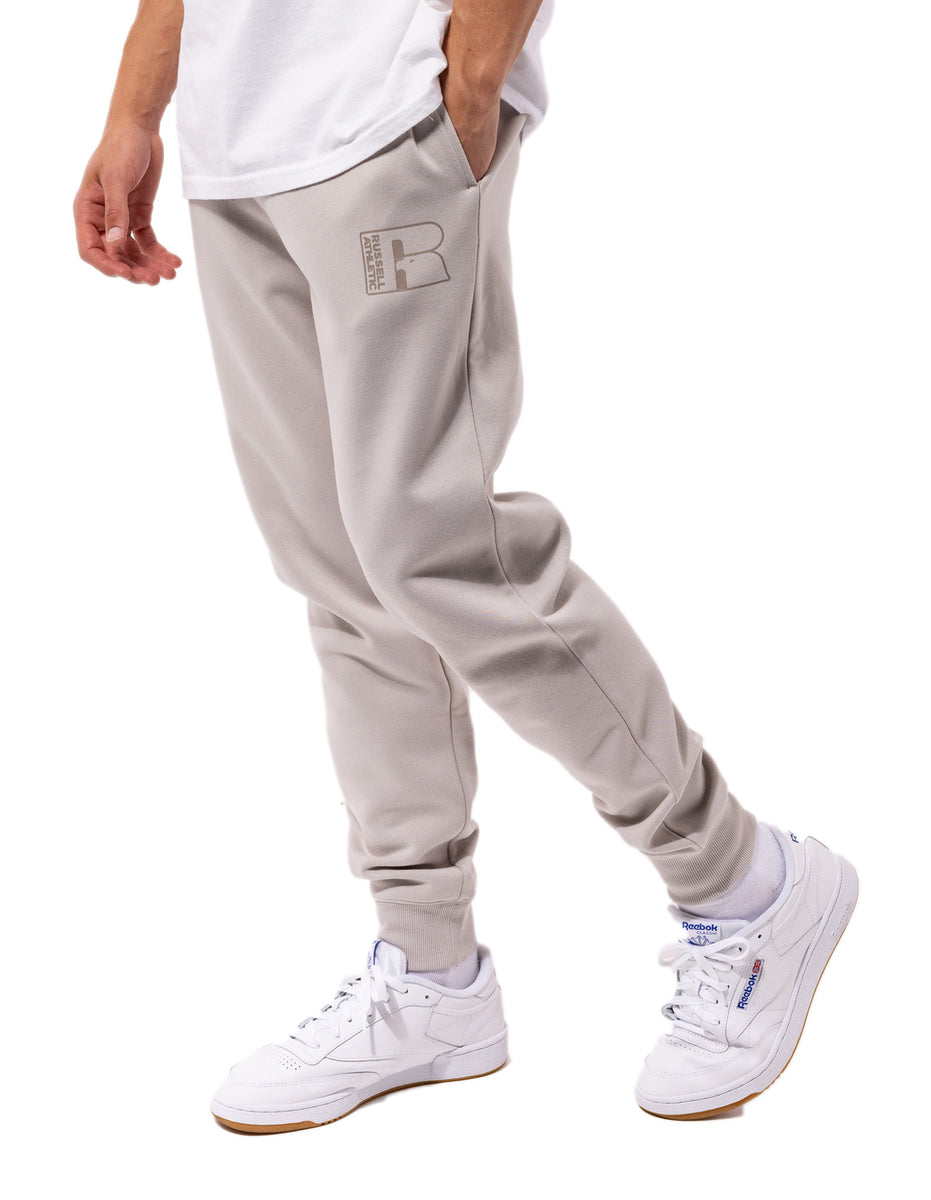 Track pants Russell Athletic Corp Inlay Logo Homme Beige | TFZX-47369