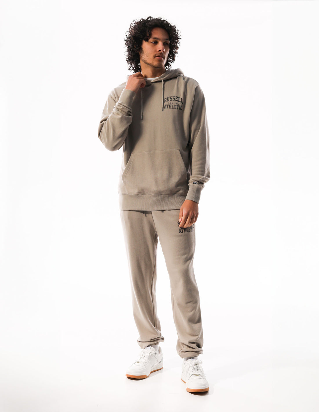 Track pants Russell Athletic Distressed Arch Homme Kaki | YDXQ-03465