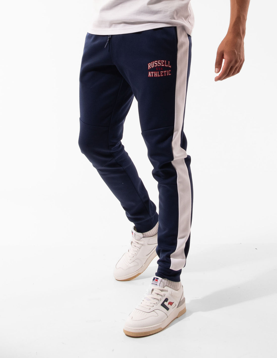 Track pants Russell Athletic Hellcat Homme Bleu Marine | GCQE-81329