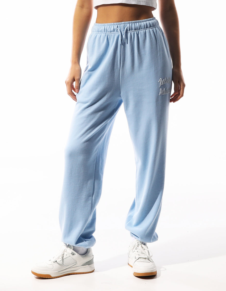 Track pants Russell Athletic Maplewood Baggy Femme Bleu | FTER-74310