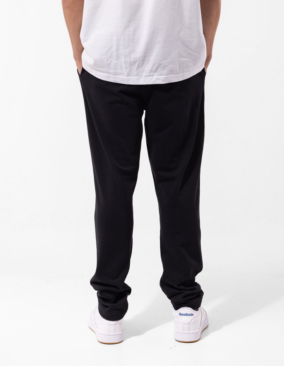 Track pants Russell Athletic Originals Big Arch Unbrushed Open Leg Homme Noir | EXWR-68297