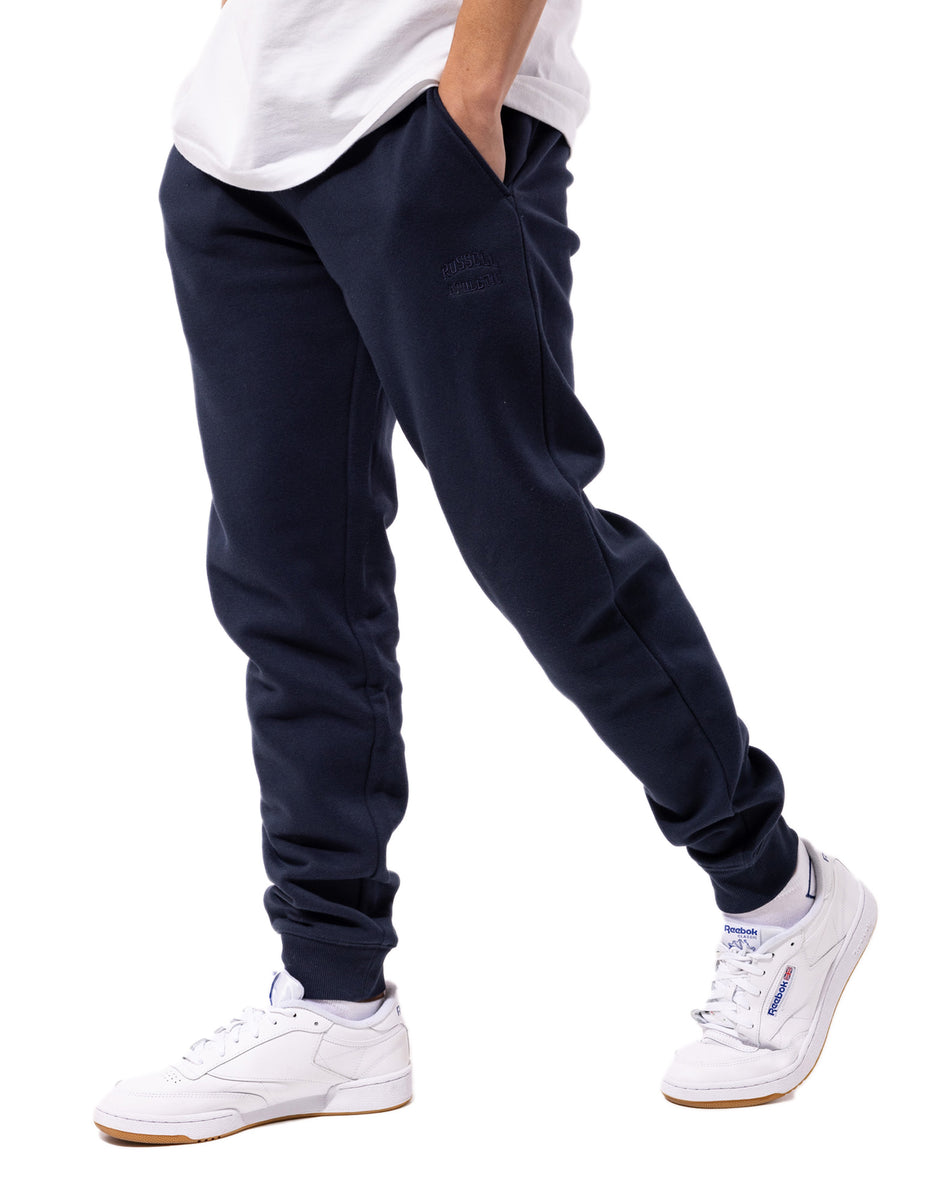 Track pants Russell Athletic Originals Small Arch Cuff Homme Bleu Marine | IMRE-48037