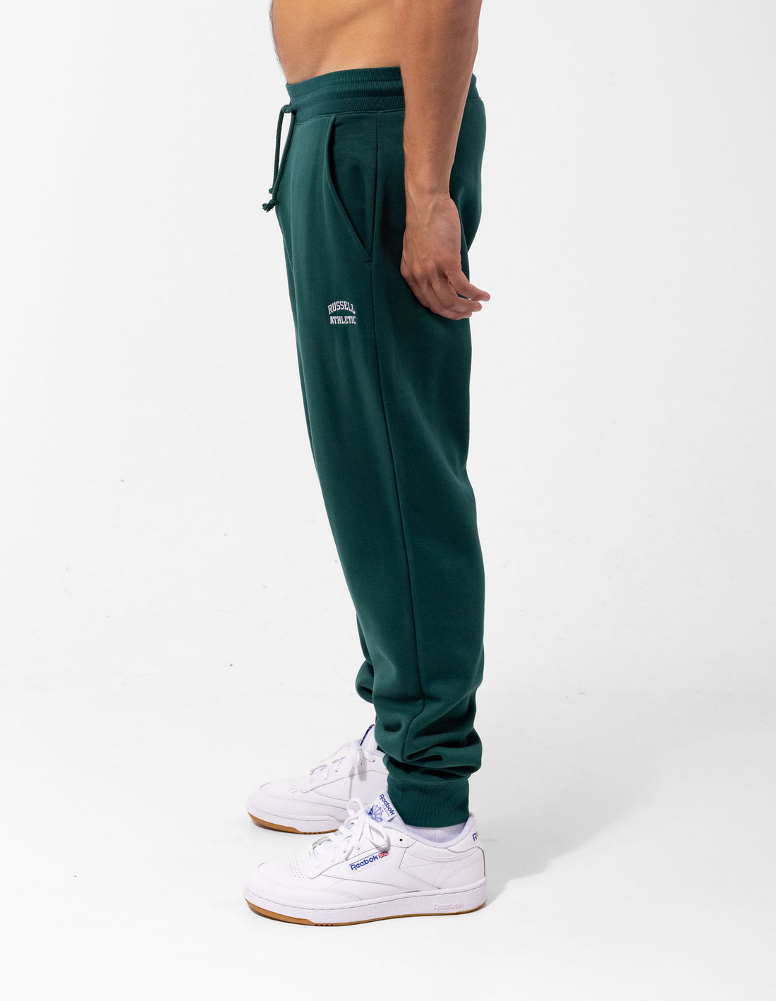 Track pants Russell Athletic Originals Small Arch Cuff Homme Vert | HCLT-57048