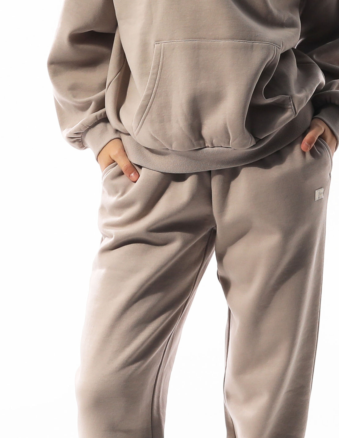 Track pants Russell Athletic R Logo Femme Kaki | WETN-79564