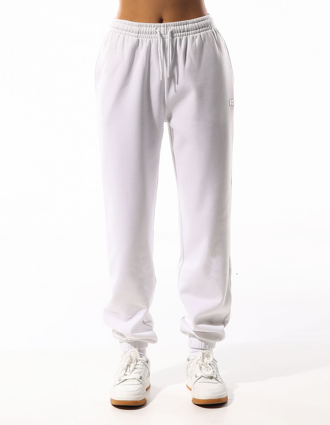 Track pants Russell Athletic R Logo Femme Blanche | GZPH-21495