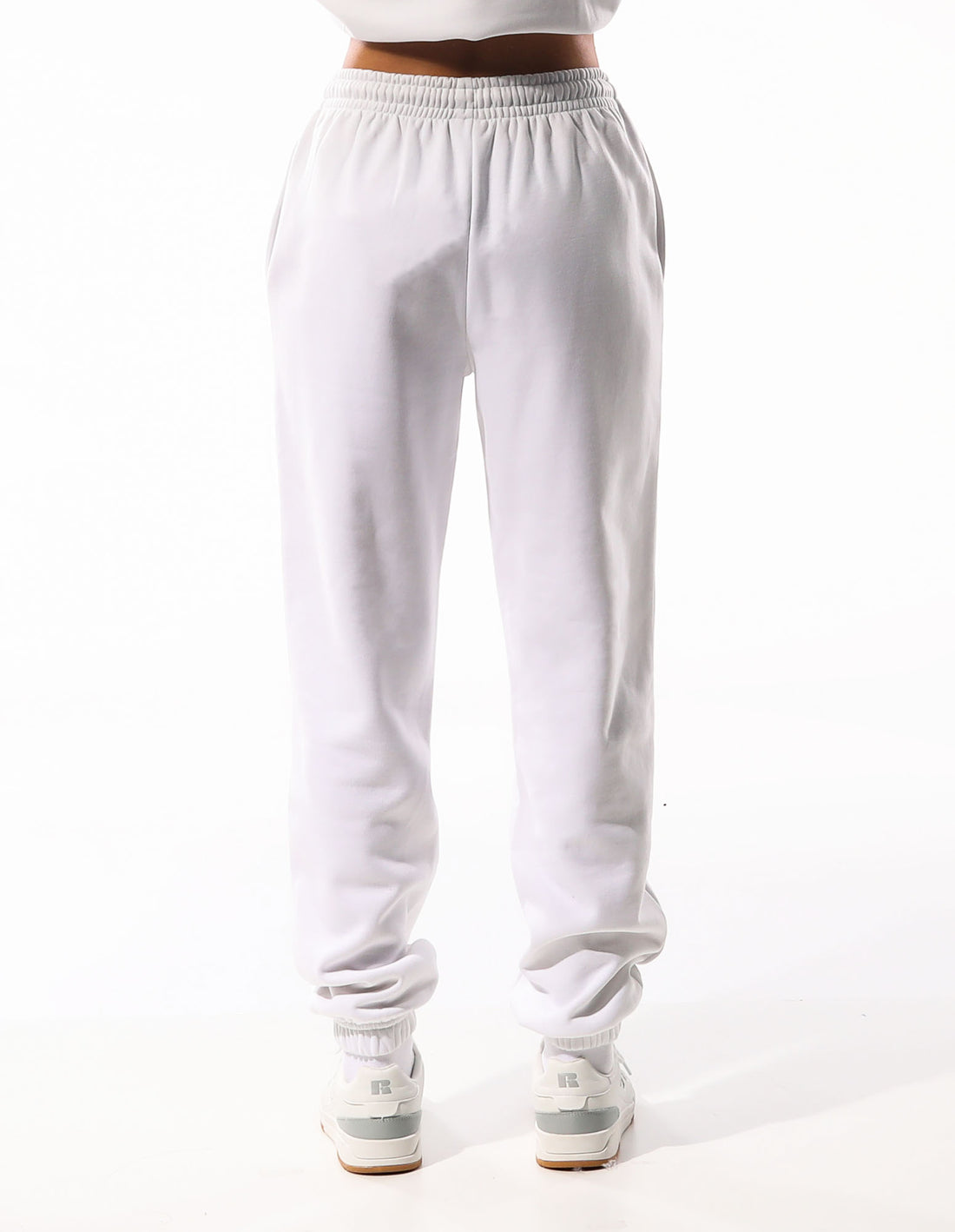 Track pants Russell Athletic R Logo Femme Blanche | GZPH-21495