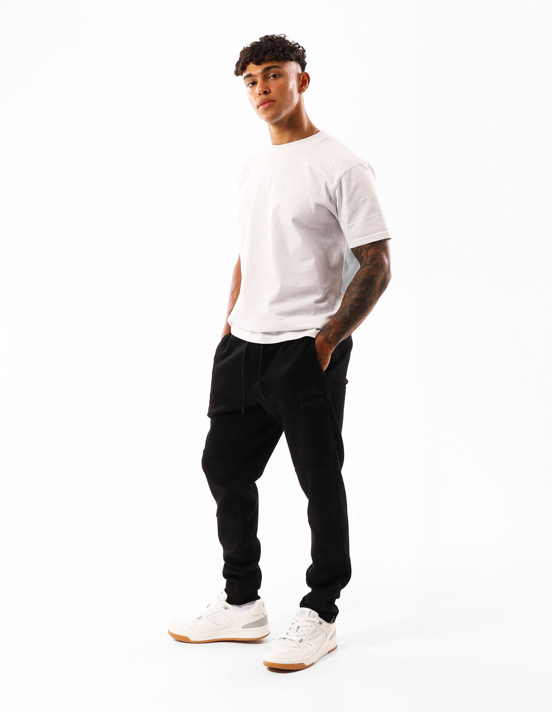 Track pants Russell Athletic Sirocco Homme Noir | DBAC-32046