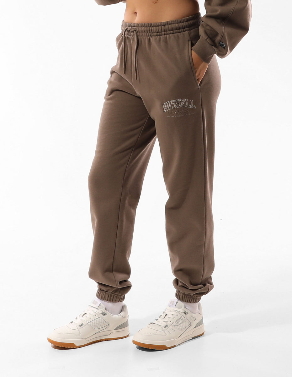 Track pants Russell Athletic Tribeca Semi Baggy Femme Beige | FKMI-18426