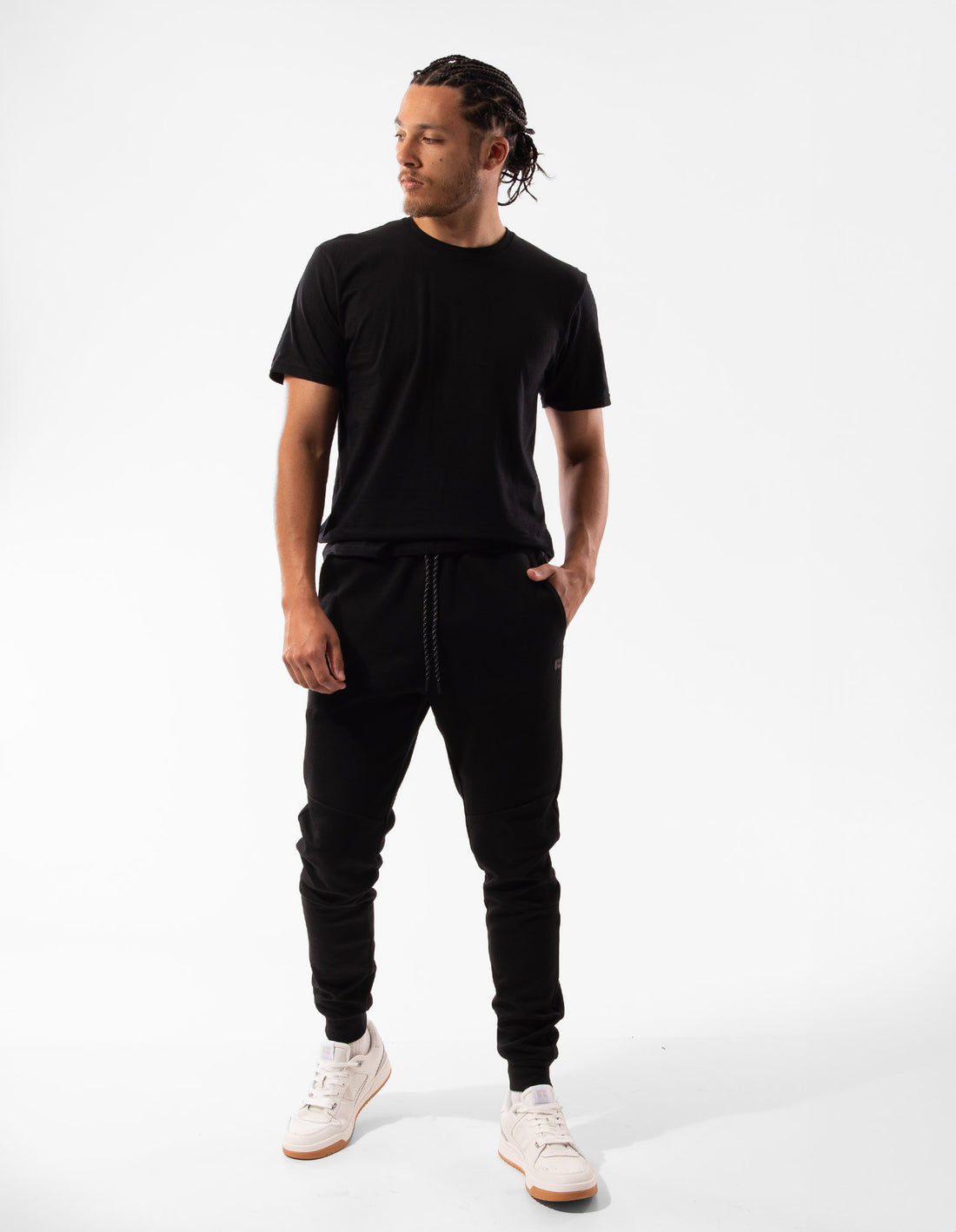 Track pants Russell Athletic Typhoon Homme Noir | BZJS-02398