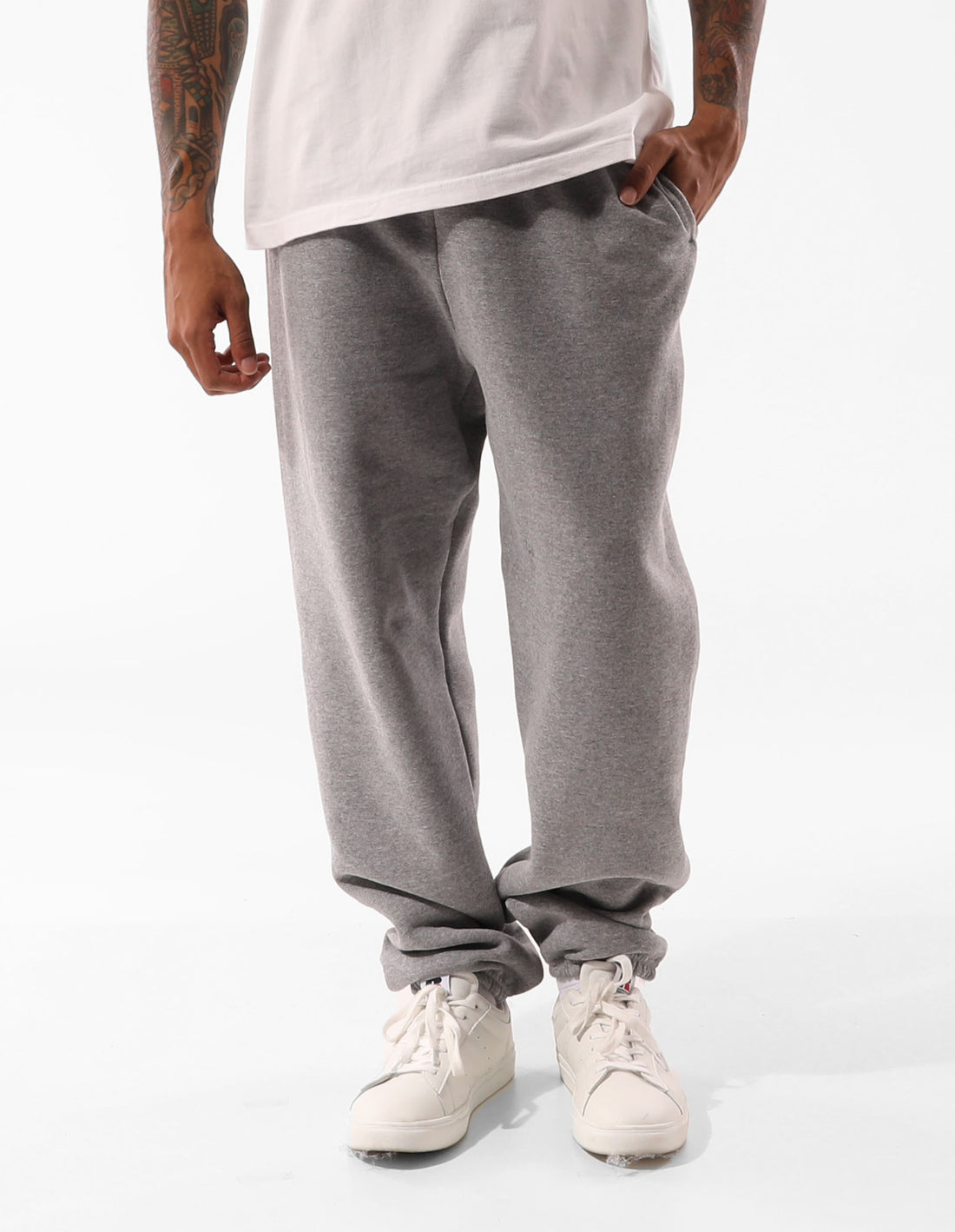 Track pants Russell Athletic Unisex Dri Homme Grise | WNXI-15620